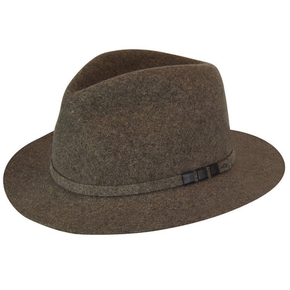 Bailey Codner - Low Profile Pinch Front Crown Fedora - Bailey Western