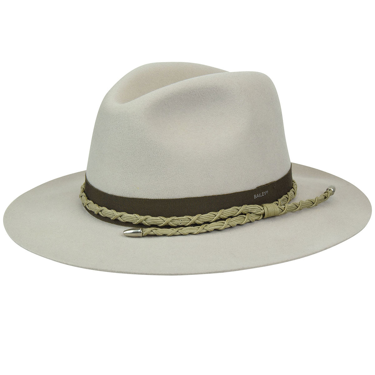 Bailey 1922 Bartham Fedora - Pinch Front Crown - Bailey Western