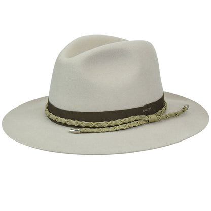 Bailey 1922 Bartham Fedora - Pinch Front Crown - Bailey Western