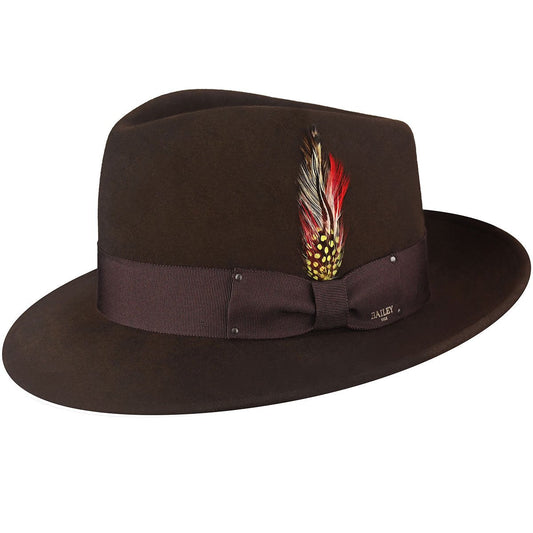 Bailey 1922 Classic PS Fedora - 100% Wool LiteFelt Hat - Bailey Western