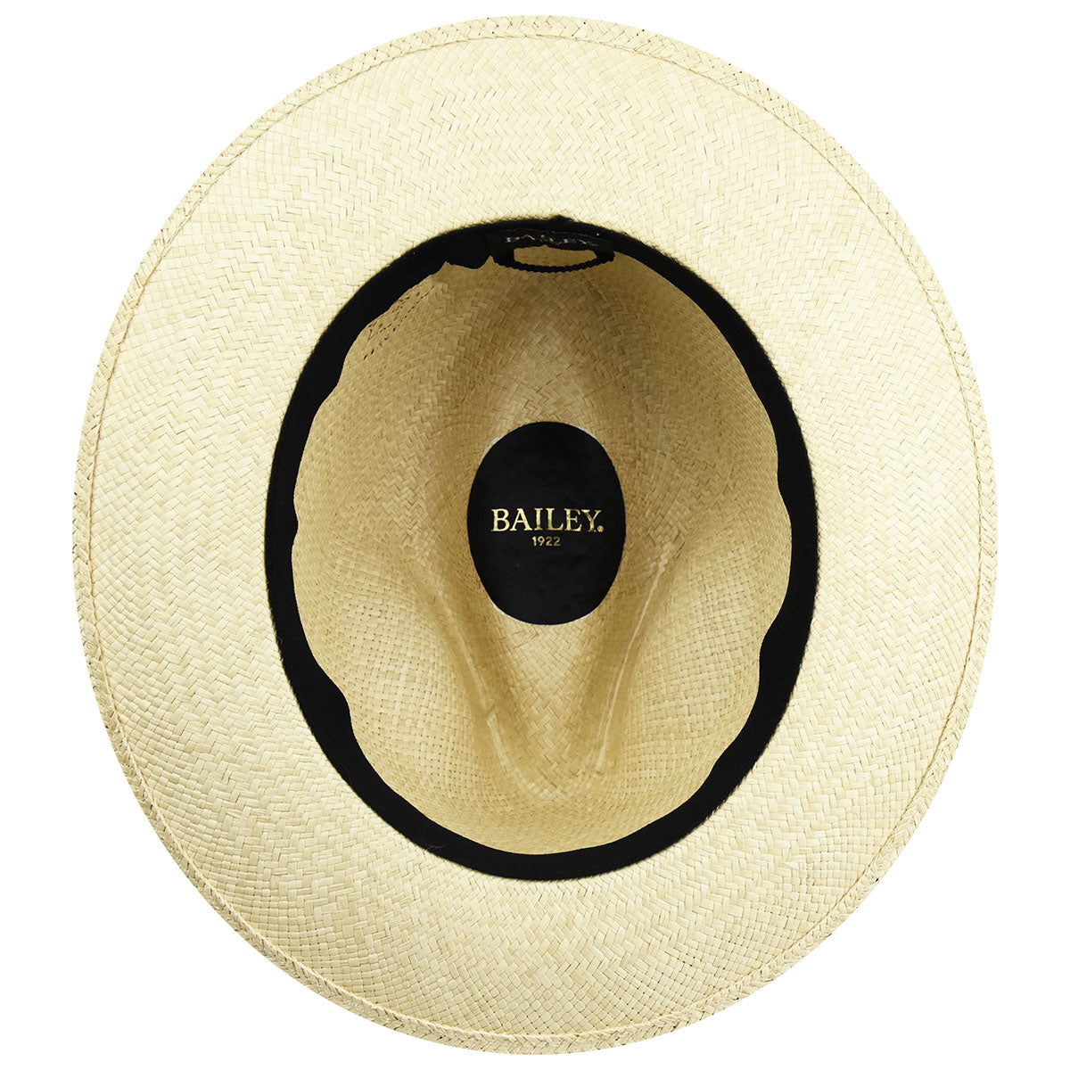Bailey 1922 Cuban Panama Fedora - Premium Toquilla Palm Hat - Bailey Western
