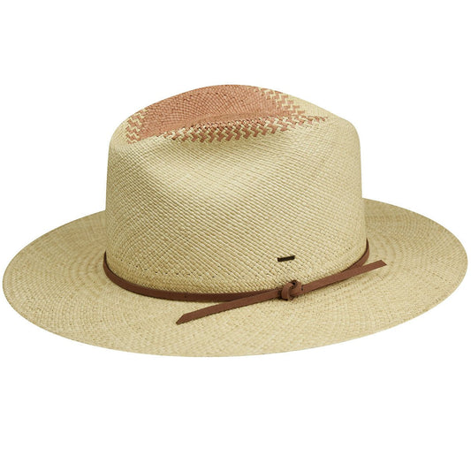 ystrom Fedora: 100% Toquilla Palm Straw - Bailey Hats - Bailey Western