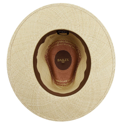 ystrom Fedora: 100% Toquilla Palm Straw - Bailey Hats - Bailey Western